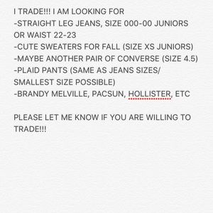 ISO TRADERS//ISO LIST